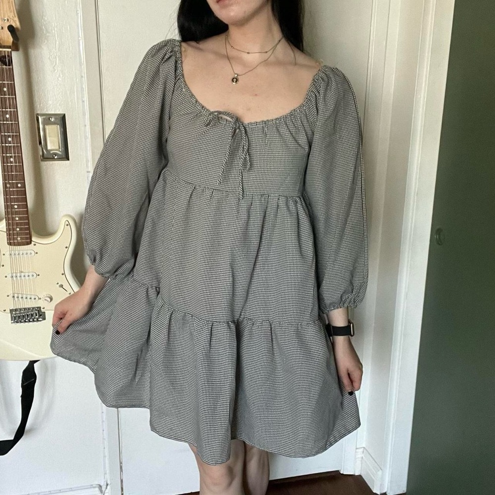 Women's Gingham Dress